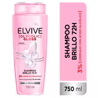 Shampoo Elvive Glycolic Gloss Brillo 750 ml