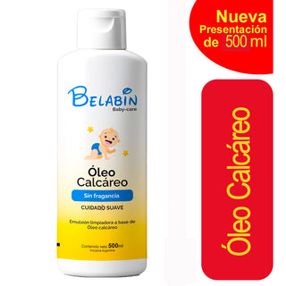 Oleo calcareo Belabin Emulsion Limpiadora s/ Fragancia  500 ml