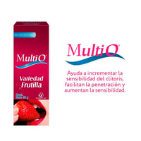 Lubricante Intimo Gel Multi O Sabor Frutilla  50 g