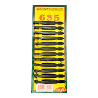 Pinza para Depilar Jabali Ogib 635 Negra  12 u