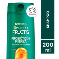 Shampoo Fructis Garnier Probioticos fuerza 200 ml