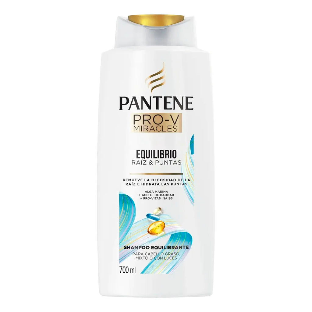 Shampoo Pantene Pro-V Miracles Equilibrio Raiz & Puntas 700 ml