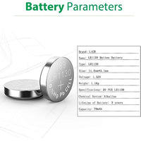 Pila Soda Bateria Alcalina LR1130 - AG10 1,5V 10 u