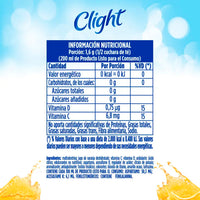 Jugo en Polvo Clight Sabor Naranja Rinde 1 Lts 7,5 g