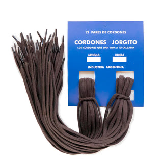 Cordones El Monio Marron 80 cm