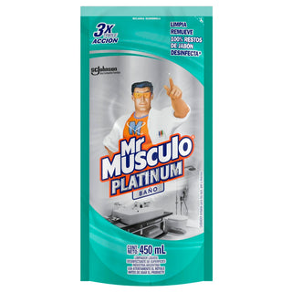 Antihongo Repuesto Mr Musculo Limpiador de Baño 450 ml
