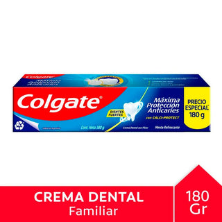 Crema Dental Colgate Sabor Original Proteccion Anticaries 180 g