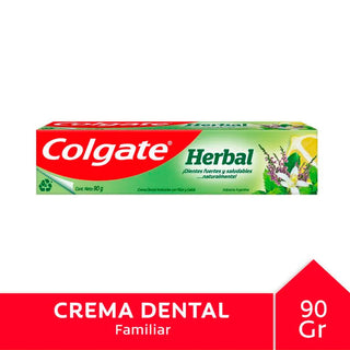 Dentifrico Crema Colgate Herbal c/ fluor y Calcio 90 g