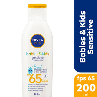 妮维雅婴幼儿敏感肌防晒霜 SPF65 200毫升