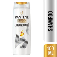 Shampoo Pantene Pro-V Miracles Liso Infinito Suave & Brillante 400 ml
