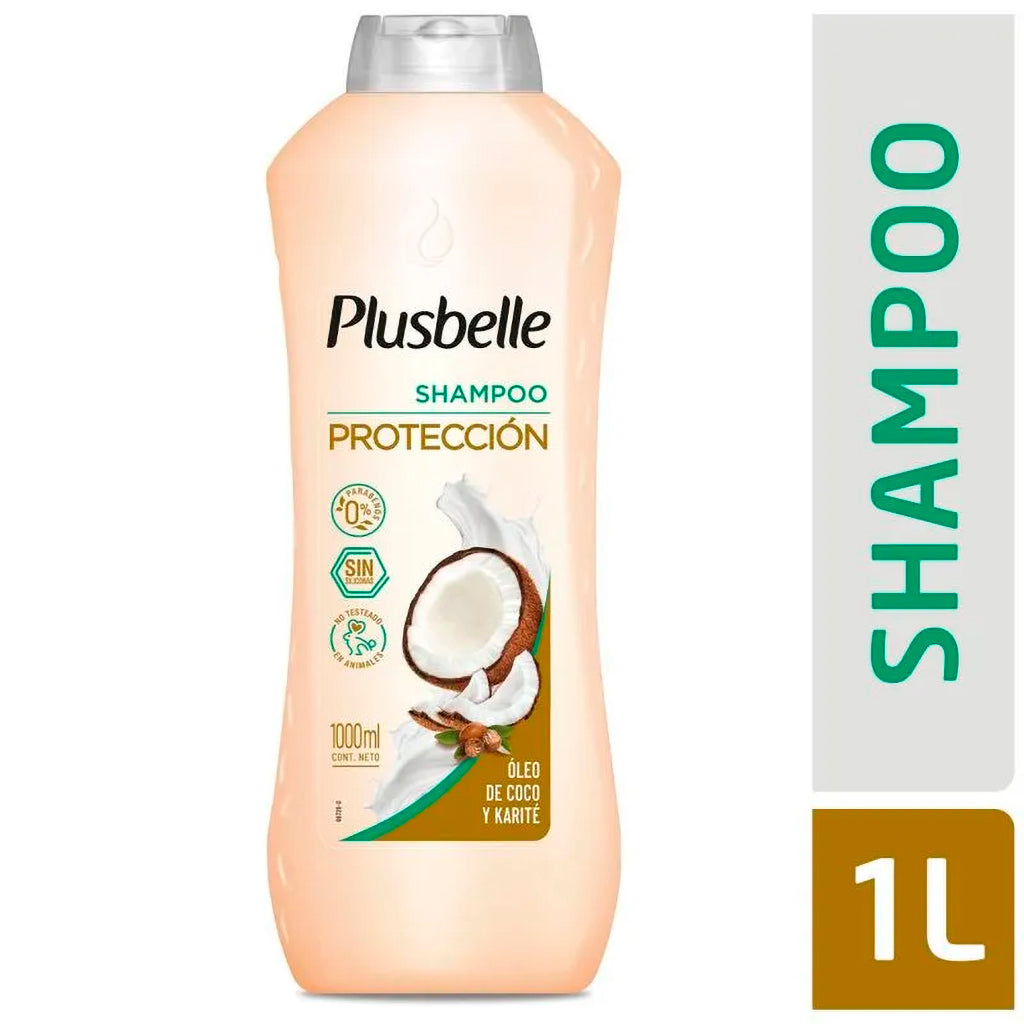 Plusbelle 天然防护洗发水 1000 毫升