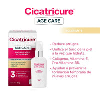 Crema Facial Cicatricure Crema Age Care Antiarrugas Aclarante 50 u