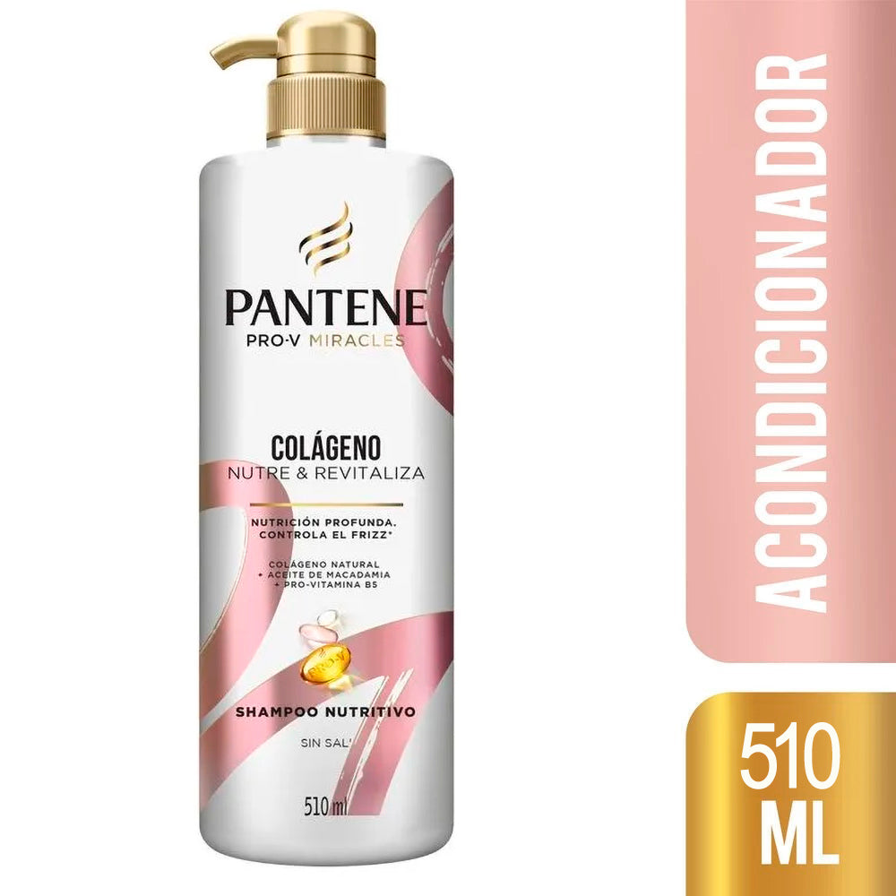 Acondicionador Pantene Pro-V Miracles Colageno Nutre & Revitaliza 510 ml