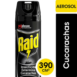 Repelente  Aerosol Raid Mata Cucarachas 360 ml