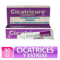 Gel Cicatricure Cuerpo y Rostro p/ Cicatrices y Estrías 30 g