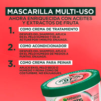 Mascarilla deTratamiento Capilar Fructis Hair Food Sandia Revitalizante 350 ml