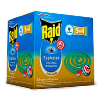 Repelente  Espiral Raid Auyenta Mosquitos  48 u
