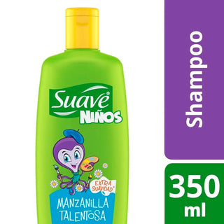 Shampoo Suave Extra Suavidad c/ Manzanilla Talentosa - s/ Lagrimas 350 ml
