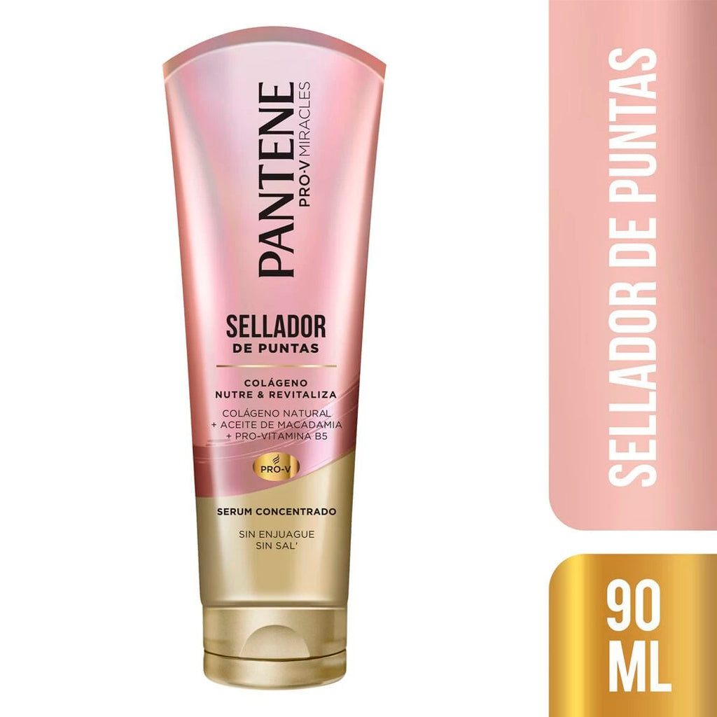 Serum Concentrado Pantene Pro-V Miracles Colageno Nutre & Revitaliza Sellador de Puntas 90 ml