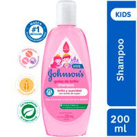 Shampoo Johnsons Gotas de Brillo Hipoalergenico 200 ml