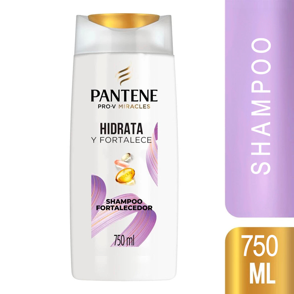 Shampoo Pantene Pro-V Miracles Hidrata y Fortalece 750 ml