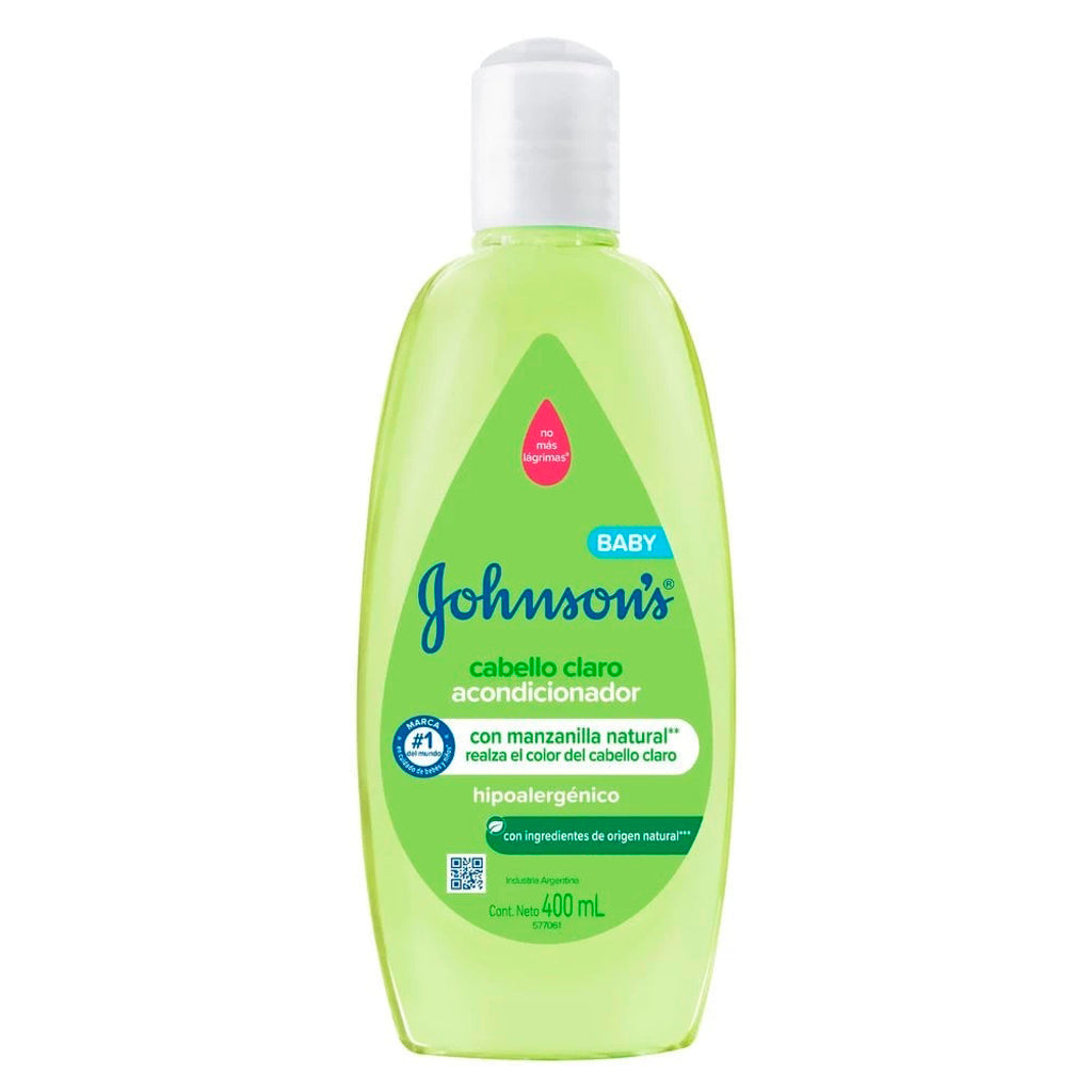 Acondicionador Johnsons Cabello Claro Hipoalergenico 400 ml