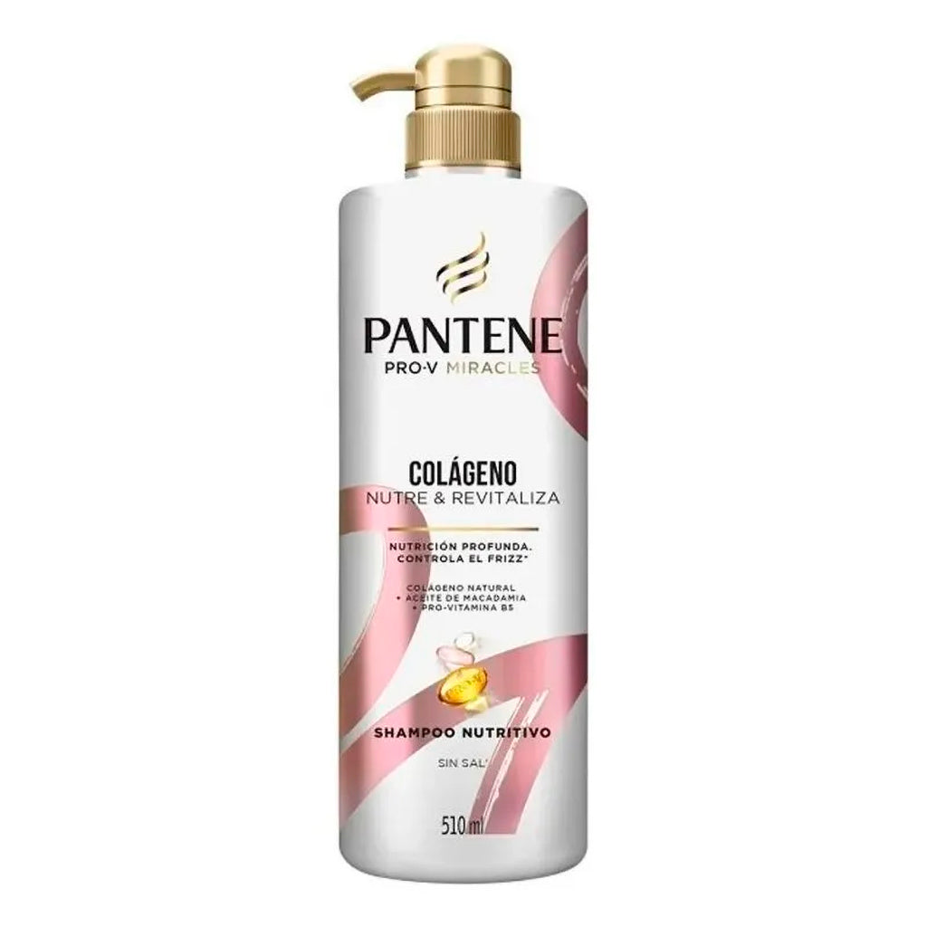 Shampoo Pantene Pro-V Miracles Colageno Nutre & Revitaliza 510 ml