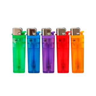 Encendedor Alinta Transparente de Colores Surtidos 25 u