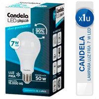 Lampara Led Candela Clasica Fria  7w