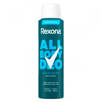 Desodorante  Aerosol Rexona Antitranspirante All Body Deo Ocean Rush 150 ml