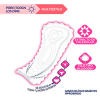 Protectores Diarios Nosotras Multiestilo 20u