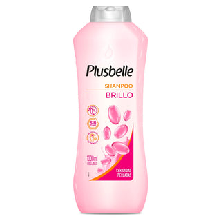 Shampoo Plusbelle Brillo y Luminosidad 1000 ml