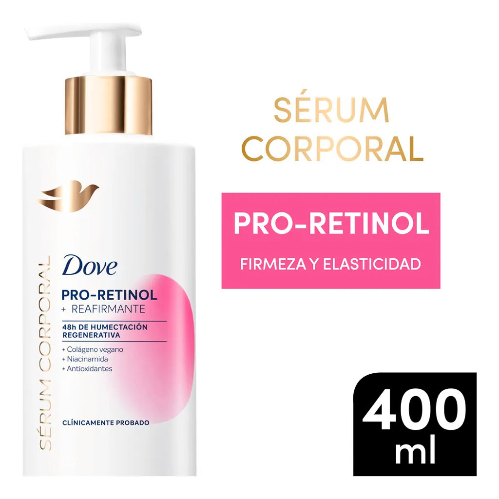 Serum Corporal Dove Pro - Retinol + Reafirmante  400 ml