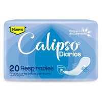Calipso 透气护垫 - 柔软面料 20 片