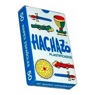 Naipes Hachazo Estilo Español Plastificados 50 Cartas