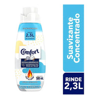 Suavizante Comfort Concentrado p/ Ropa Puro Cuidado Hipoalergenico c/ Oleo de Argan  500 ml
