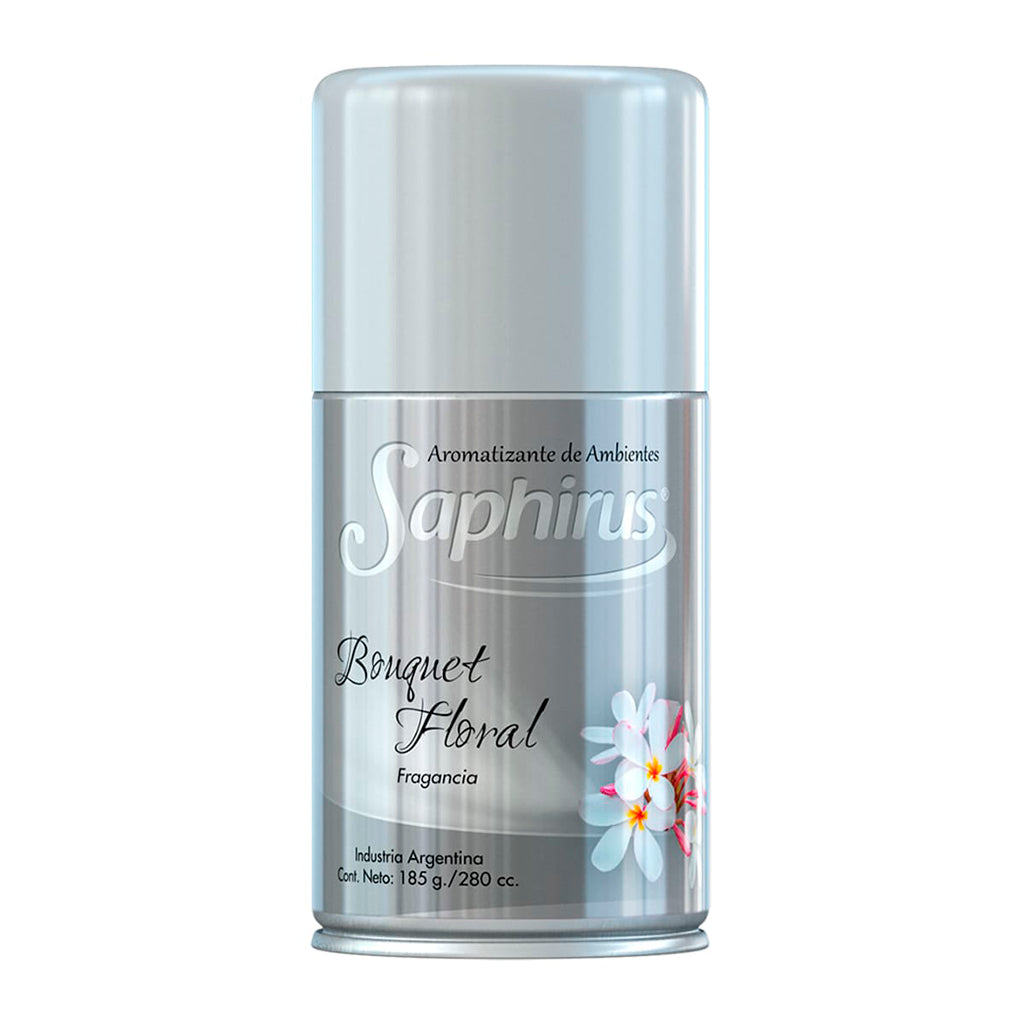 Aromatizante Aerosol Saphirus Bouquet Floral 185 g