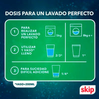 Jabón en Polvo Skip p/ Ropa Bio-Enzimas 600 g
