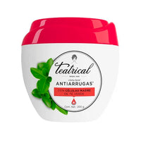 Crema Facial Teatrical Antiarrugas c/ Celulas Madre de Te Verde 200gr