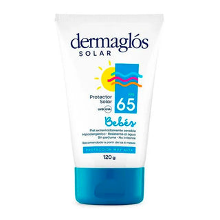 Dermaglos 防晒霜 润肤乳 低过敏性 - 防水 SPF 65 120 克