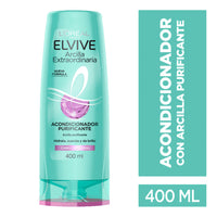 Acondicionador Elvive Arcilla Extraordinaria Purificante 400 ml
