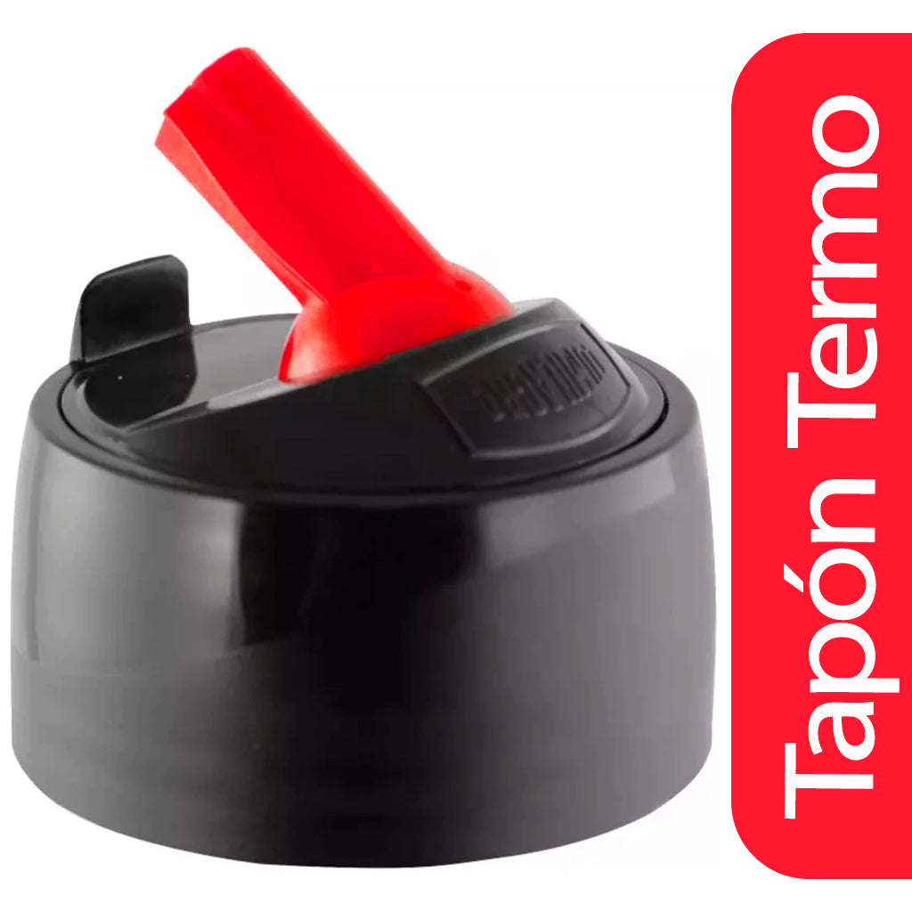 Tapon para Termo Lumilagro Cebador pico rojo