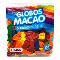 Globos  Macao Bombitas de Agua 100u