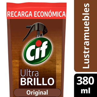 Lustramuebles Repuesto Cif Multisuperficies Ultra Brillo Original 380 g