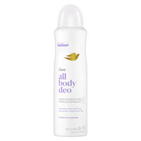 Desodorante  Aerosol Dove All Body Deo - Corporal Lavender & Camomile 150 ml