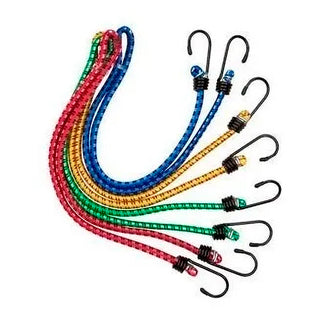 Tensores Elasticos Gus c/ Gancho Metalico Colores Surtidos