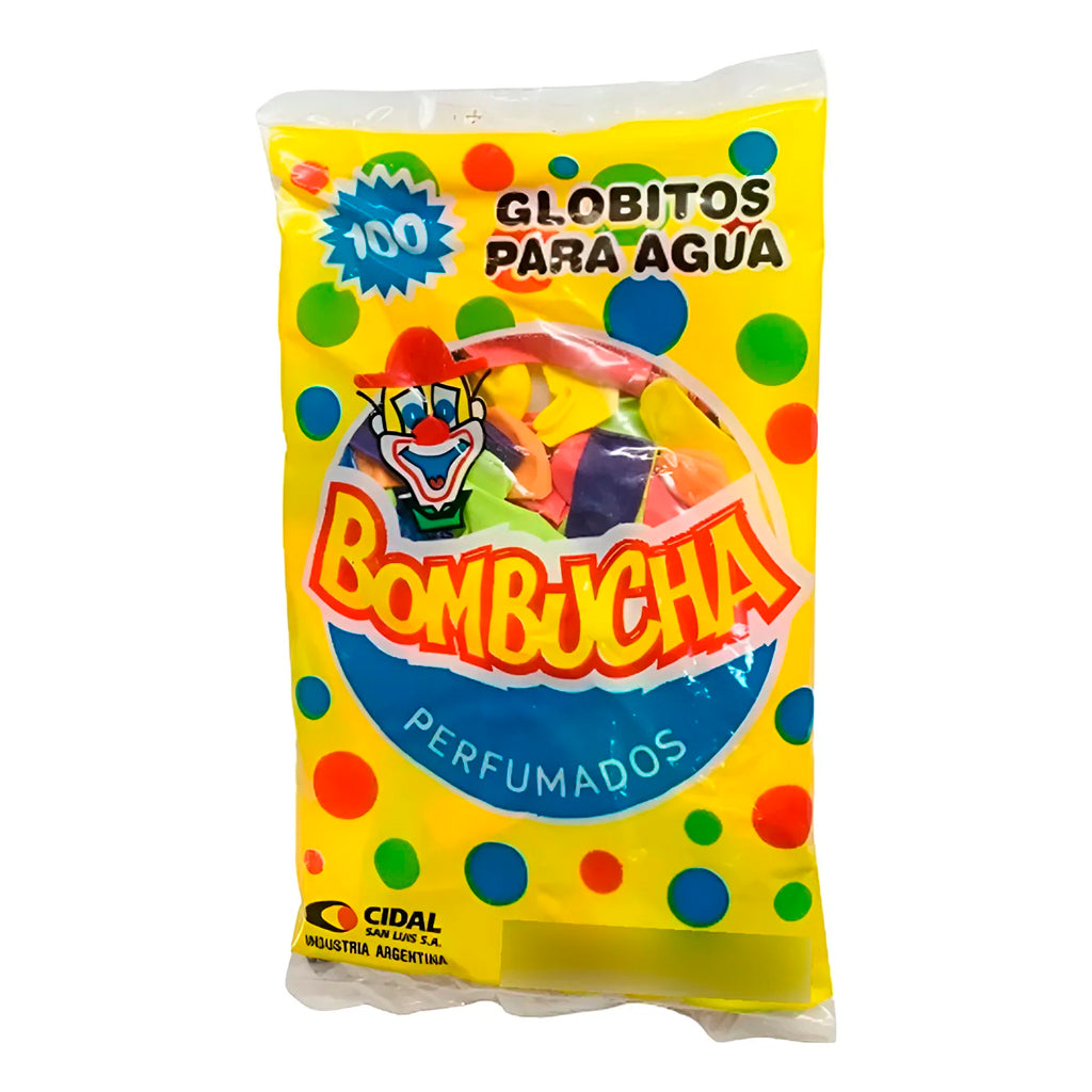Bombucha Generico Globitos p/ agua perfumados  100 u