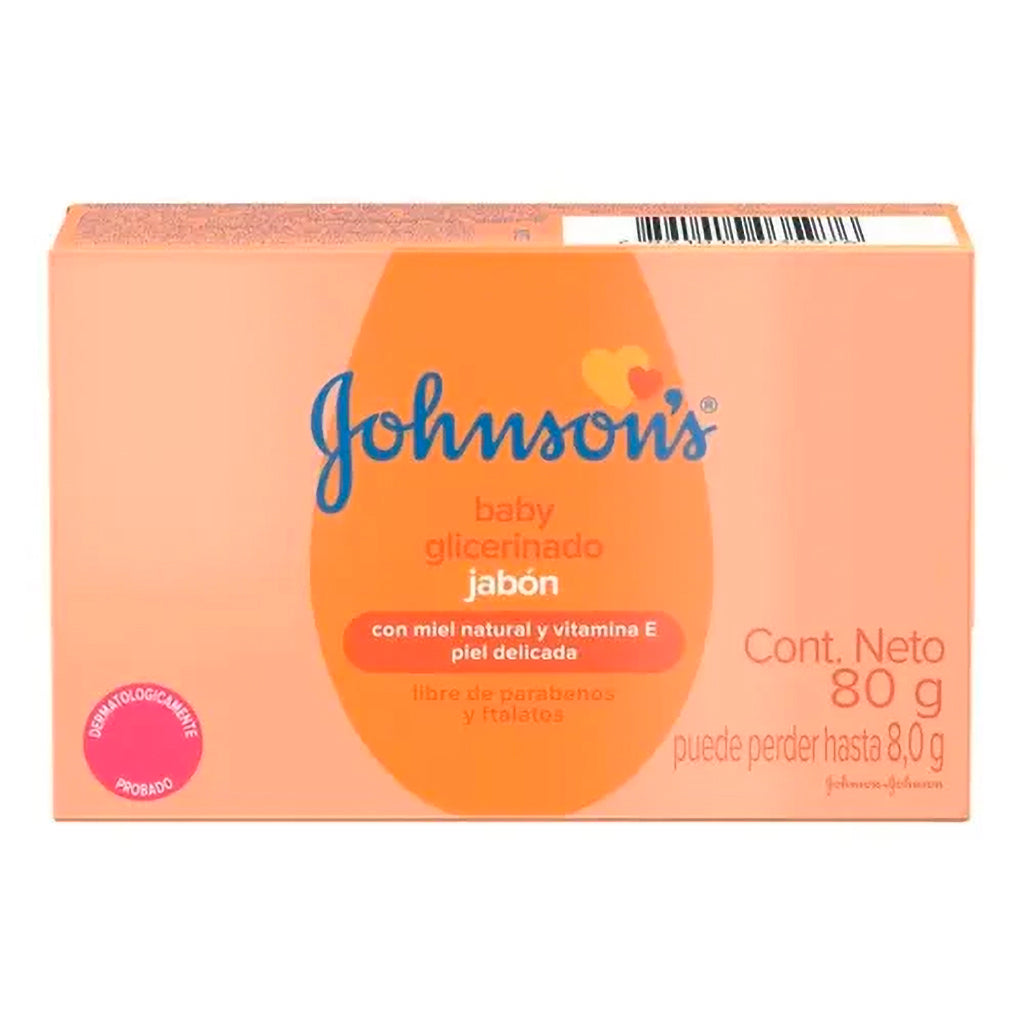 Jabon Tocador Johnsons Glicerinado 80 g