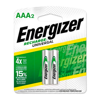 Pila Blister Energizer Batería Recargable AAA 700mha 2 u