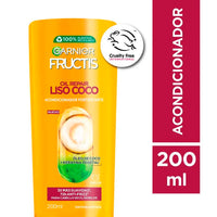 Acondicionador Fructis Garnier Oil Repair Liso Coco 200 ml